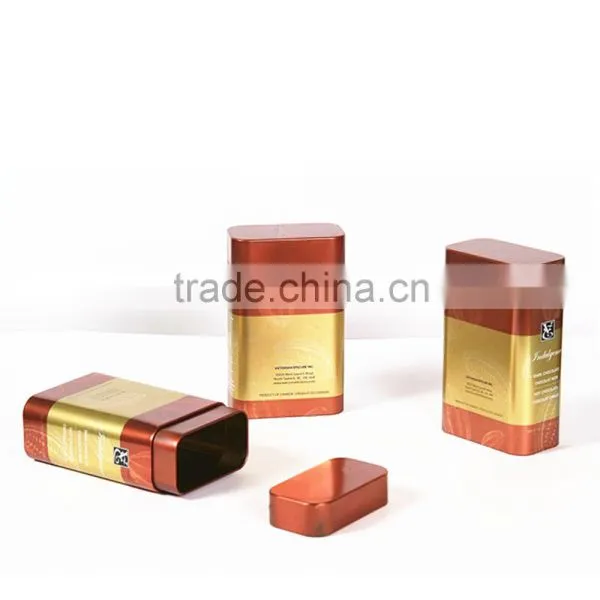 Square Tea Tin Custom