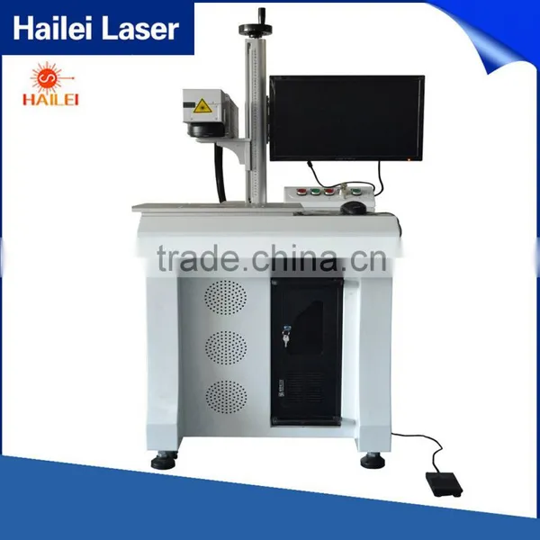 Hailei Factory Marking Machine 20W Tube Marking Machine Manufacturers Laser Cutter Machine photo-2
