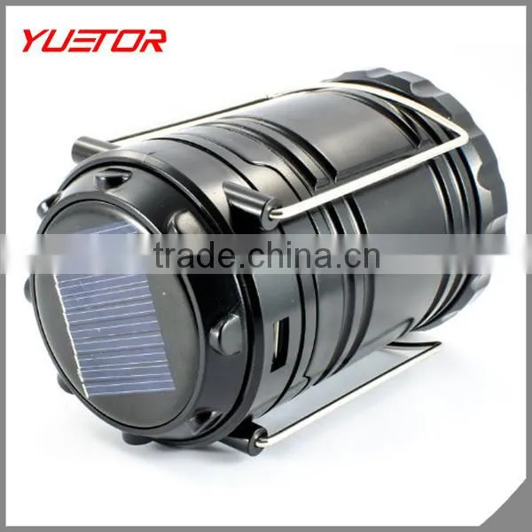 Easy Carry Solar Telescopic Camping Lamp Camping Light Lantern photo-4