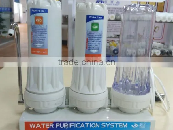 3 Stage Activated Carbon Type Countertop Kitchen Faucet Filter Water Tap Drinking ro System photo-5