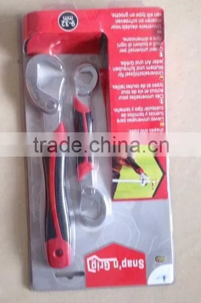 2015 Hotsale Snap N Grip Water Pipe Wrench Multi Function Spanner