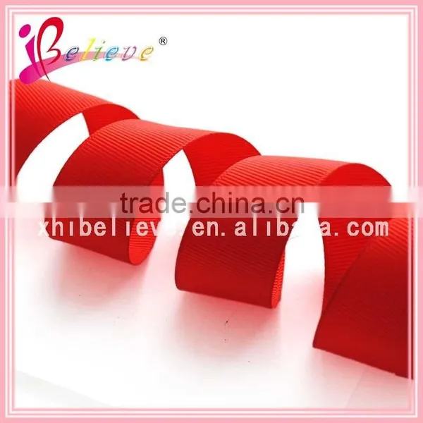Wholesale Fashionable Boutique Grosgrain Material Solid Ribbon photo-3