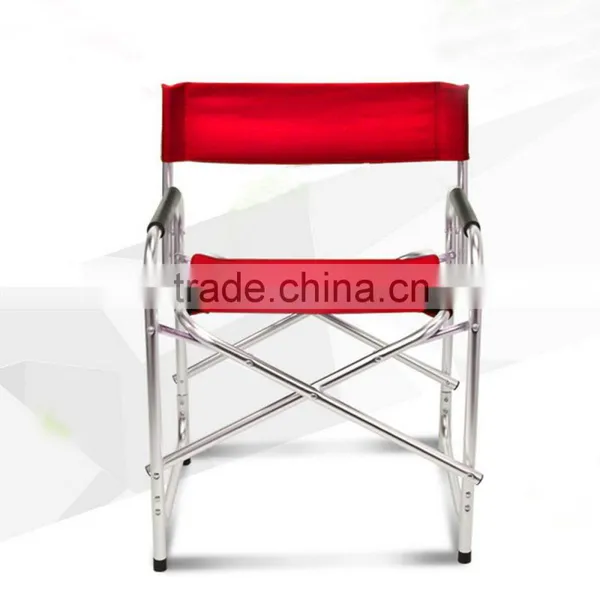 Portable Travel Colorful Camping Beach Audiovisual Aluminum Canvas Folding Director Chair Quality Choice photo-3