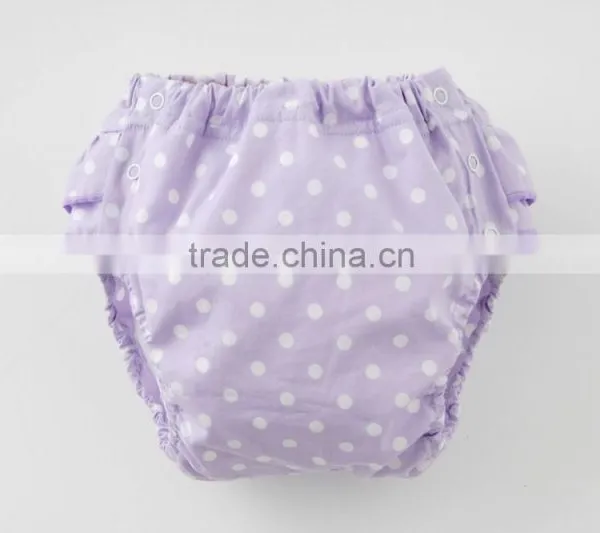 Made in Japan Cute Polka Dot and Frilled Cloth Baby Diaper Cover Nappies High Quality photo-2