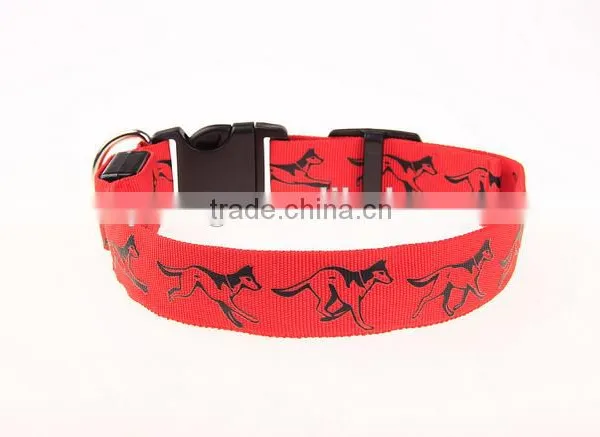 2016 LED Nylon Reflective Tape Dog Tag Pet Belt photo-4