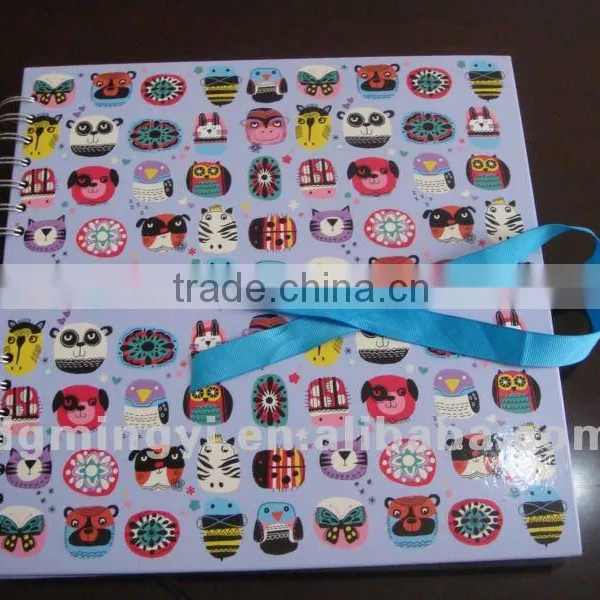 Hard Cover Notebook With Ribbons