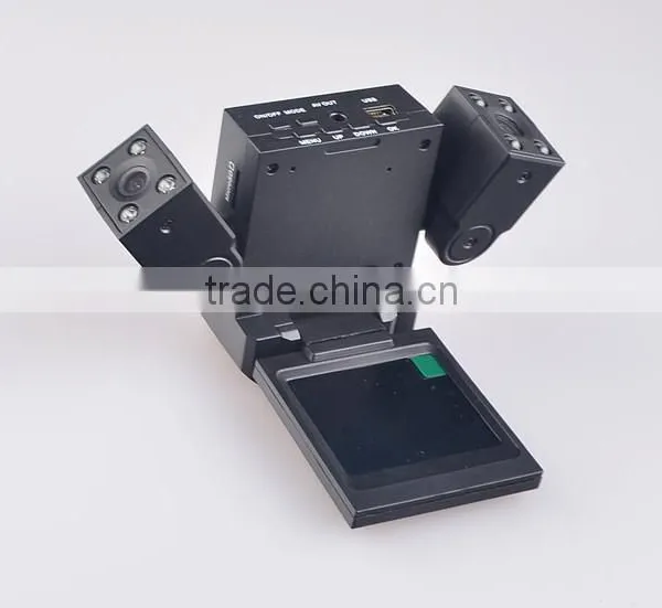 Car Dvr Night Vision Two Camera Rear View Camera H3000 Quality Choice photo-2