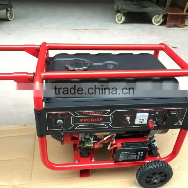 6.5kw SSC(strong Starting Current) Gasoline Generator Can Drive a 4.4kw Motor/4 Pieces AC EPA/GS/CE/SONCAP Approved