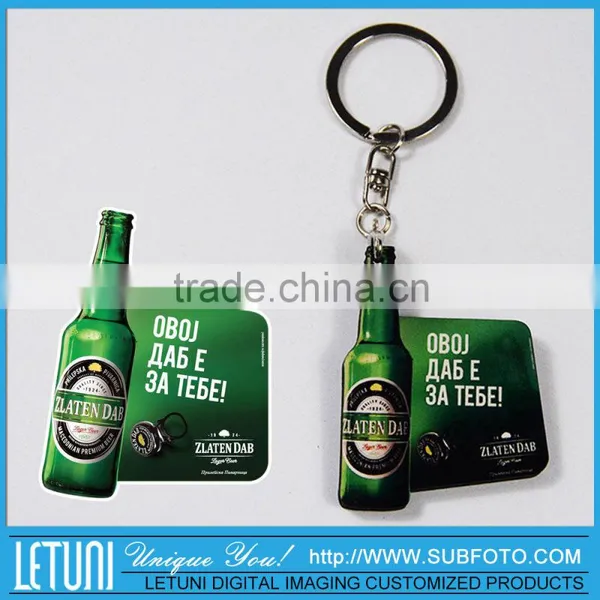 Sublimation Blanks Wooden Keyrings photo-4