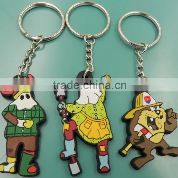 Custom PVC Rubber Keychain/ Custom Soft PVC Keychain/ Custom Key Chain photo-6