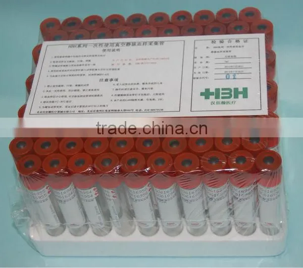 Glass Vacuum Blood Collection Plain Tube photo-2