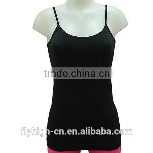 Womens Singlet,ribbed Racer Back Tank Top photo-4