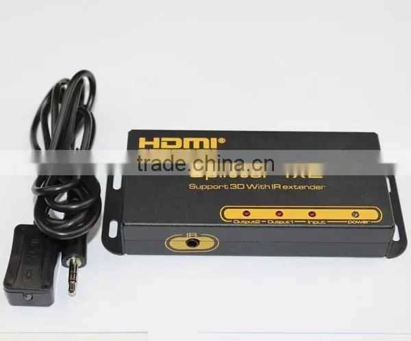 2 Port Hdmi Splitter With IR Suport 3D 4k photo-6
