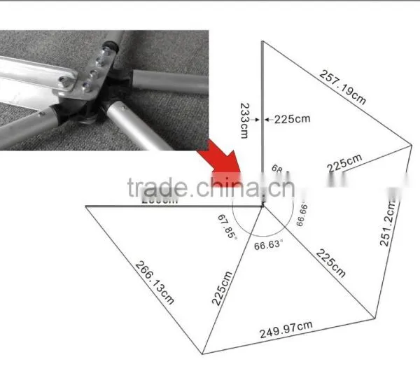Camping Car Awning Retractable Car Roof Side Awning6702 photo-4