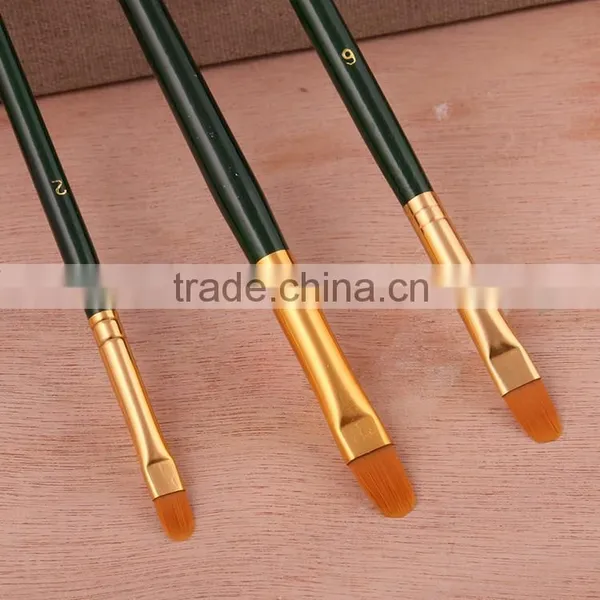 Hot Selling 2015 New Wholesale Artist Paint Brush 3Pcs For Students photo-3