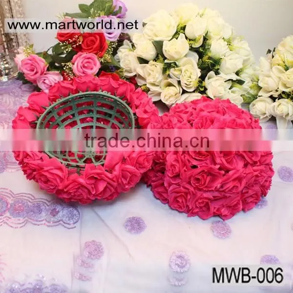 Customized Artificial Flower Ball for Wedding Events&party;Hanging Wedding Flower Ball Decoration(MWB-006) photo-3