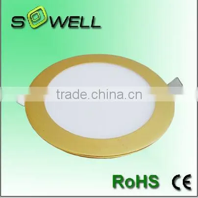 12W Plastic+aluminum Material IP44 CE/RoHS/SASO Electroplating LED Panel Lights photo-2