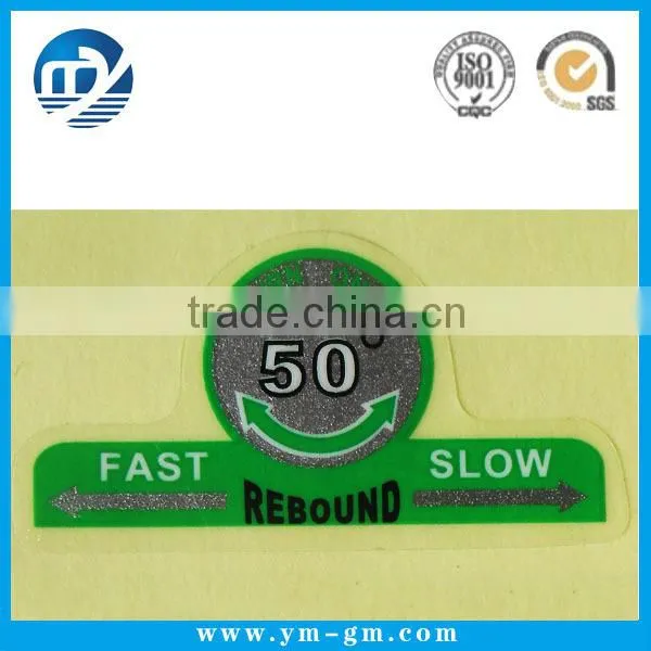 Customized Round Oval Sticker for Glass and Plastic photo-2