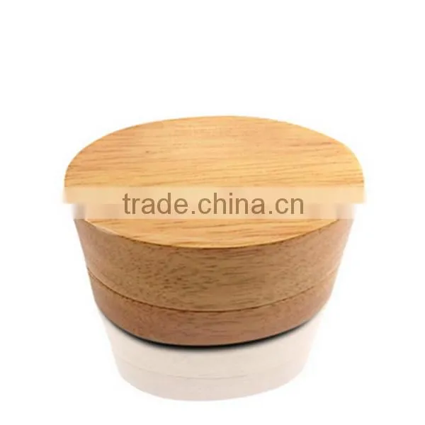 Wholesale Wood Jewelry Boxes Material Round Wooden Ring Box photo-2
