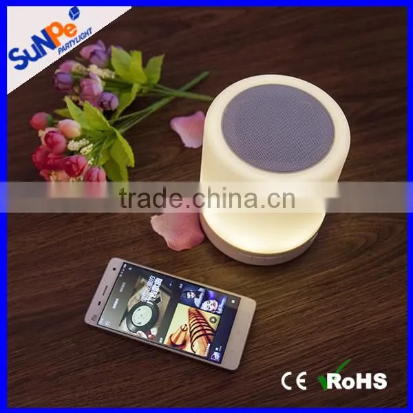 Out Door/Home Use LED Wireless Music Mini Bluetooth Speaker Lamp photo-2