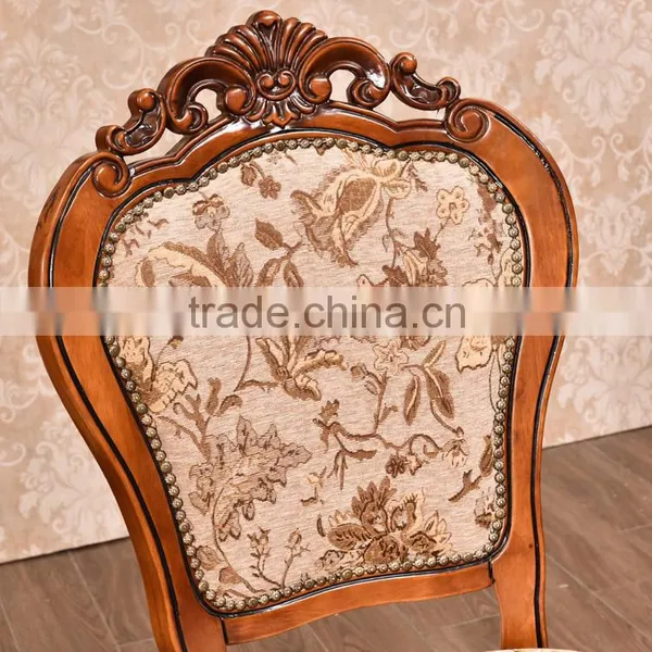 Home General Classic Carved Royal Dining Chairs Dining Room Furniture Sets photo-2