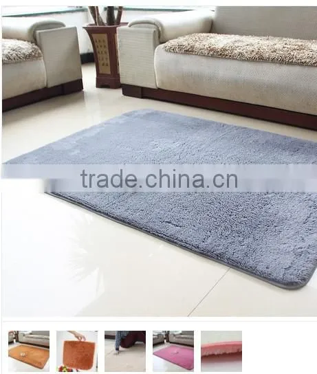 Superfine Microfiber Room Mat Grey Color BATHMAT