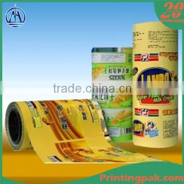 Gravure Printing Packaging Film Roll for Snack With High Quality