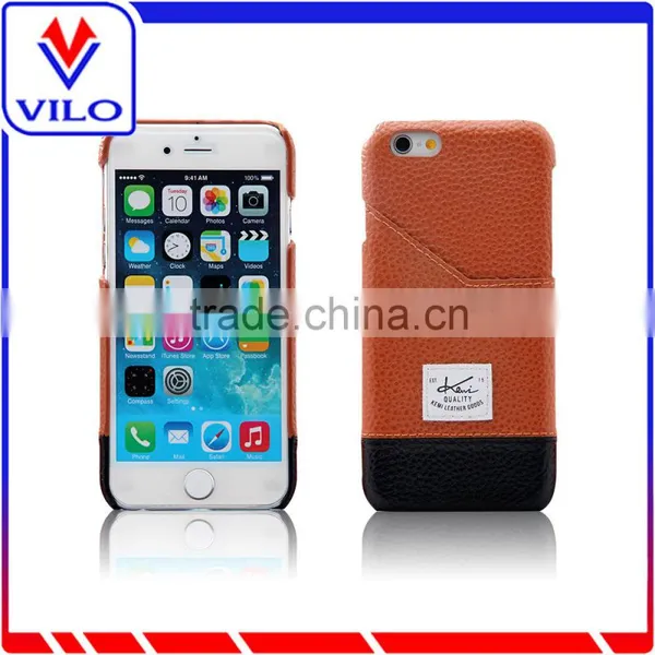 Genuine Leather Hard Back Case With Inner Microfiber for Iphone 6 photo-5