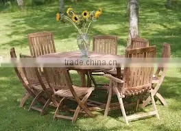 Solid Wood Outdoor / Garden Furniture Set - Balcony Set photo-4
