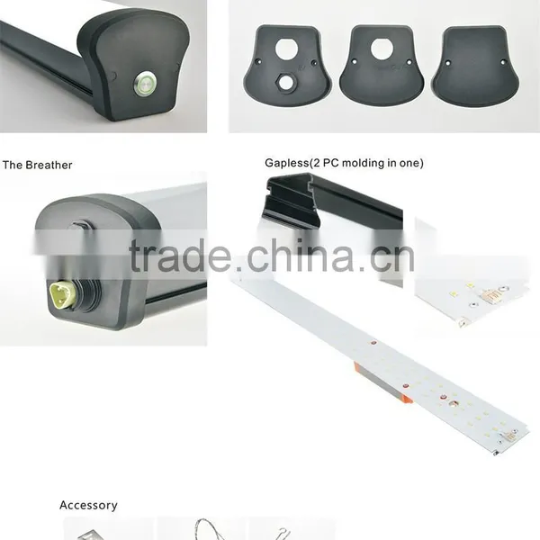 IP65 PF>0.9 Length 1200mm 3600-3700lm SMD 2835 40W LED Tri Proof Light photo-2