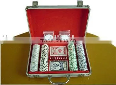 poker chip set box