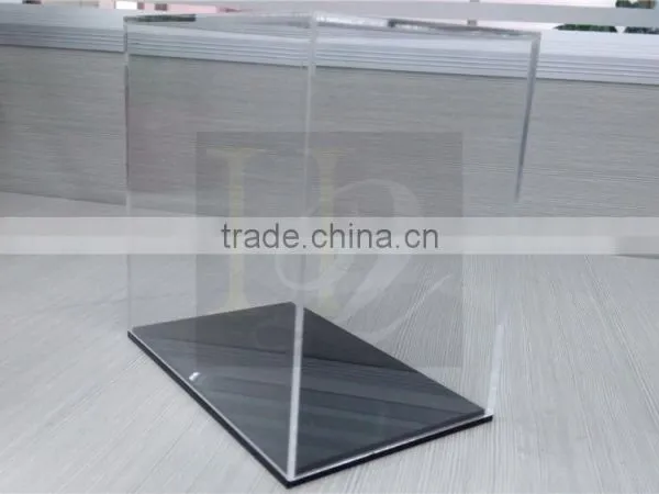 2016 Fashional Rectangle Clear Acrylic Display Gift Box With Lid photo-2