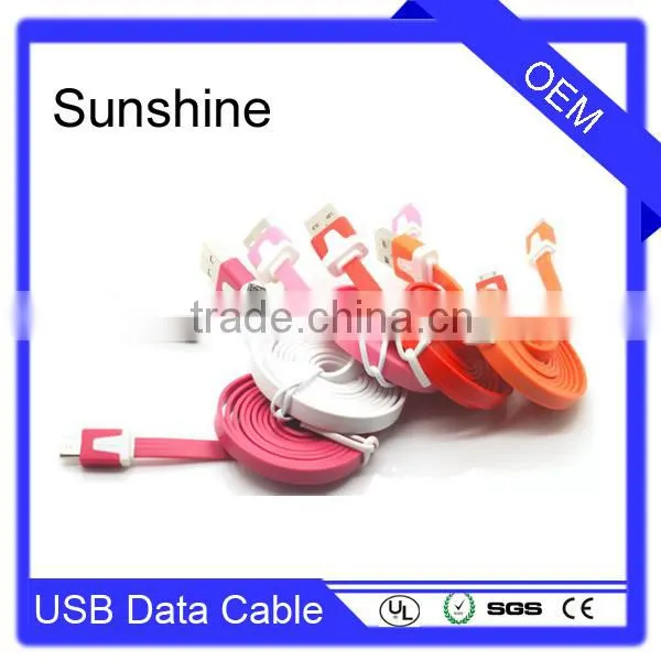 2.0 Wholesale Colorful Pad USB Data Cable photo-6