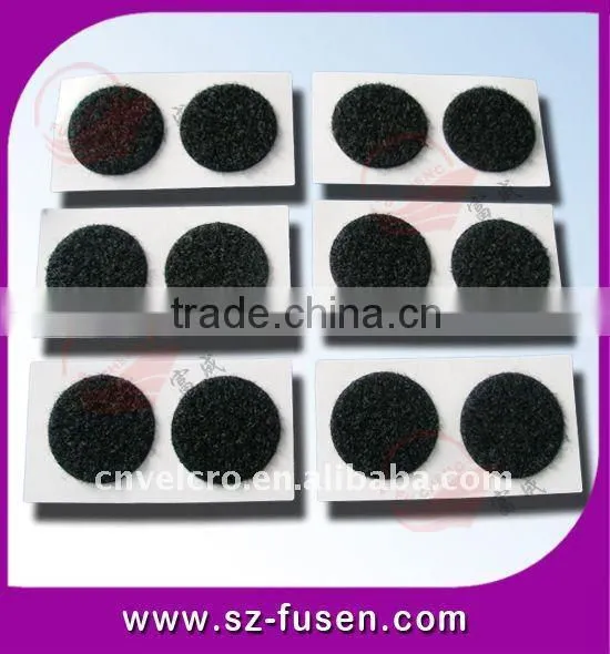 Thin Fasteners Hot Melt Dot Hook and Loop Adhesive Tape for Curtains