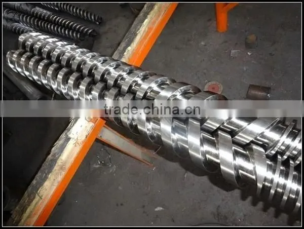 Parallel Twin Screws Extruder Screw Barrel for Plastic Extruder photo-5