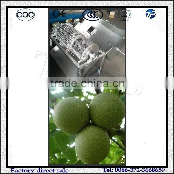 Stainless Steel Walnut Peeling Machine/Best Price For Green Walnut Peeler photo-5