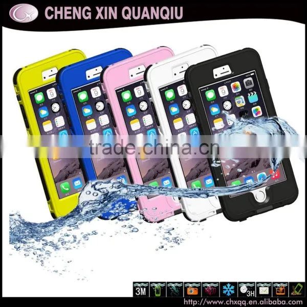 [CX] 2016 Hot Selling Waterproof Phone Case Mobile Accessories Cell Phone Back Cover Case For Iphone 6S/6S Plus photo-4