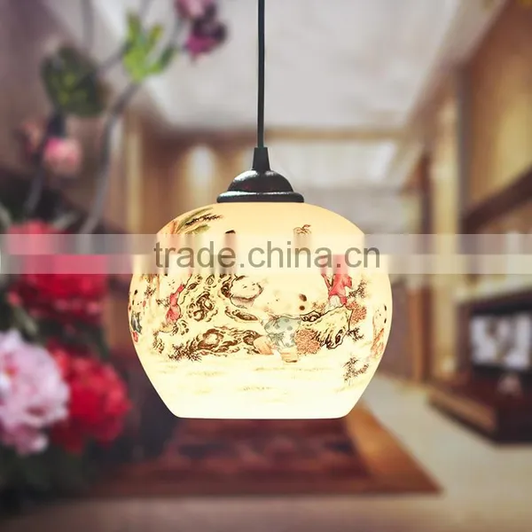 Jingdezhen Decorative Lighting Fixtures Pendant Led Lights Home photo-3