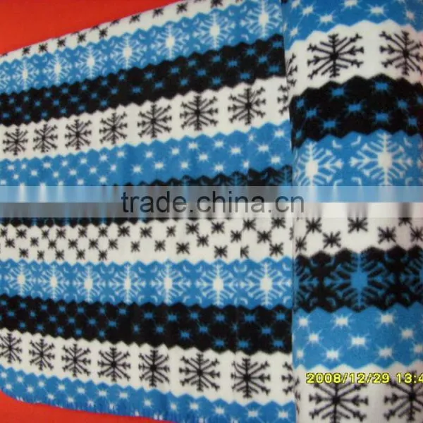 Hot Sales 100% Polyester Fleece Printed Gifts Promotional Blanket photo-3
