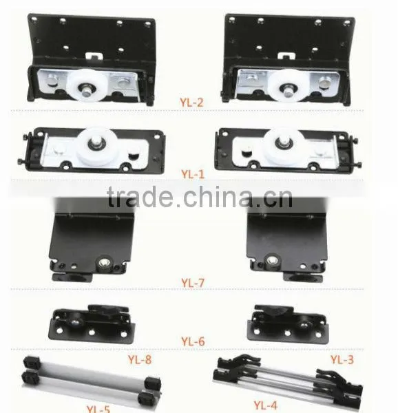 Longcharm Suppliers Small Sliding Door Wheels Steel Sliding Door Rollers Wheel photo-6