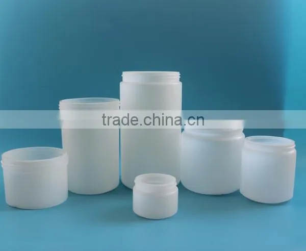 500ml Large Wide Mouth HDPE PE Plastic Jar Container for Cosmetic Packaging photo-5