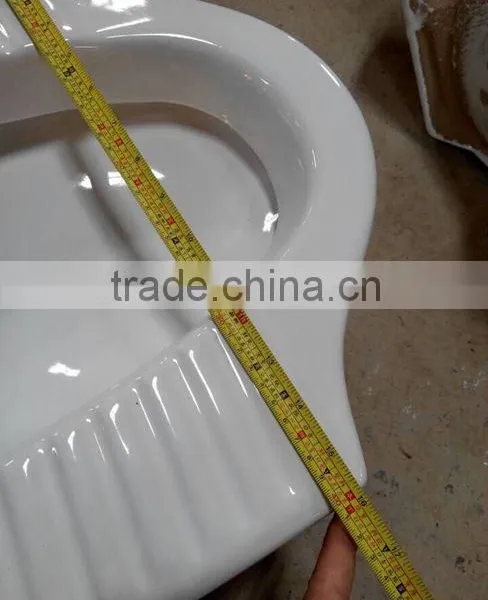 Building Material Chinese Ceramic Toilet Squatting Stool photo-3