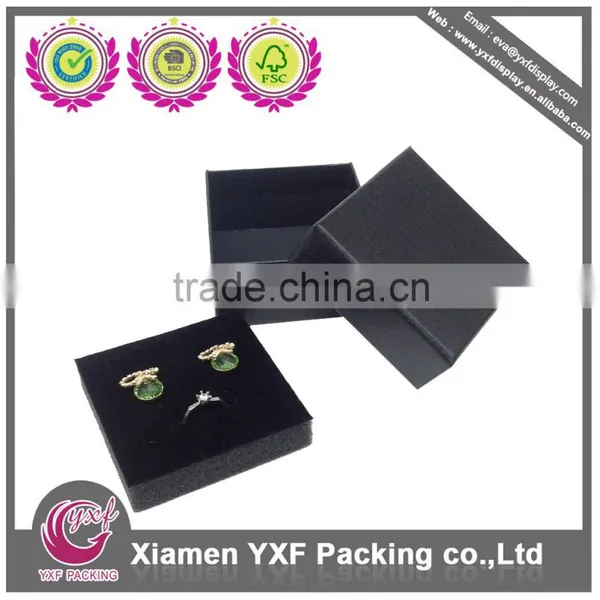 Black Jewellery Paper Box photo-3
