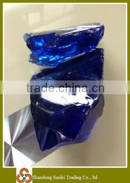 Cobalt Blue Glass Rocks2-5cm,5-12cm, 5-15cm, 10-30cm photo-5