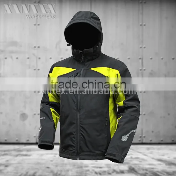 2015 New Design Waterproof Breathable Softshell Jacket photo-3