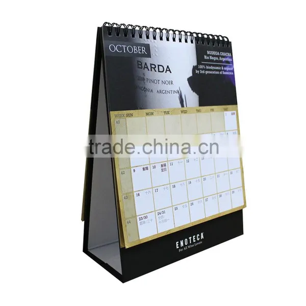 Hot Sale Elegant English Arabic Table Calendar 2016 photo-3