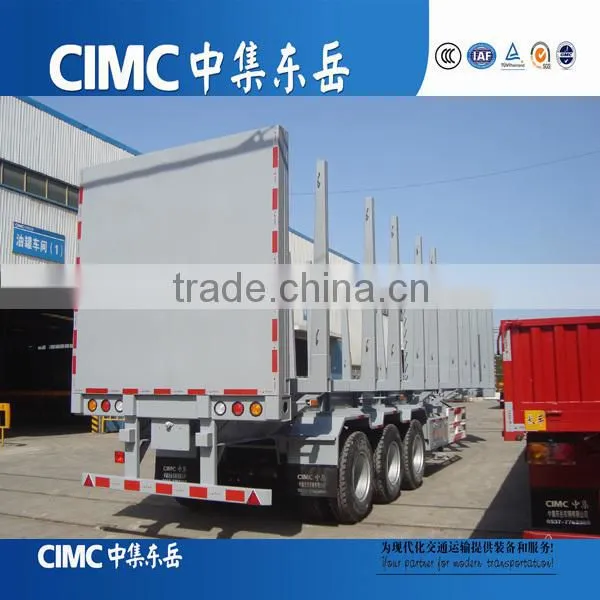 CIMC Manufactured by Factory Woods Transporter Truck Trailer for Sale photo-4