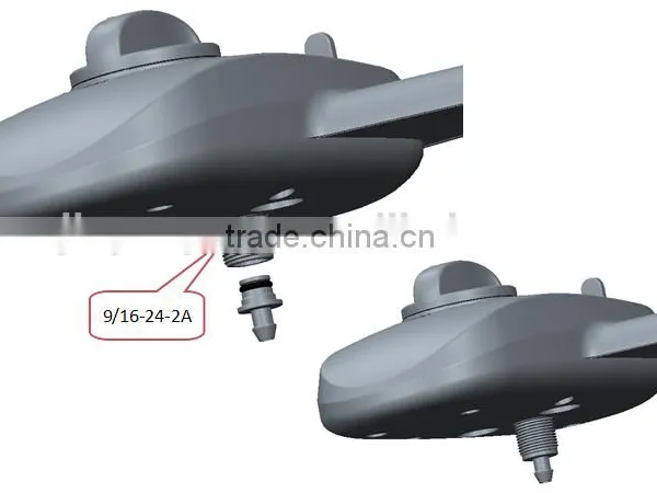 Bathroom Design Cold Water Plastic Nozzle Bidet Toilet photo-2