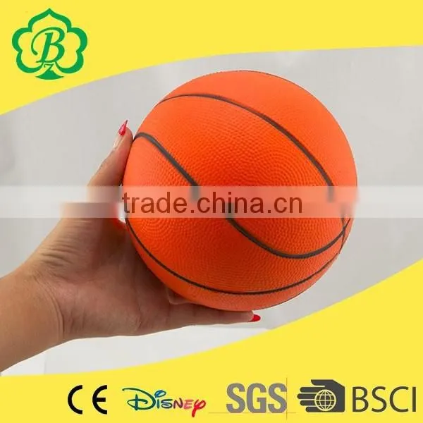 High Quality Children Toy pu Stress Basketball, pu Basketball