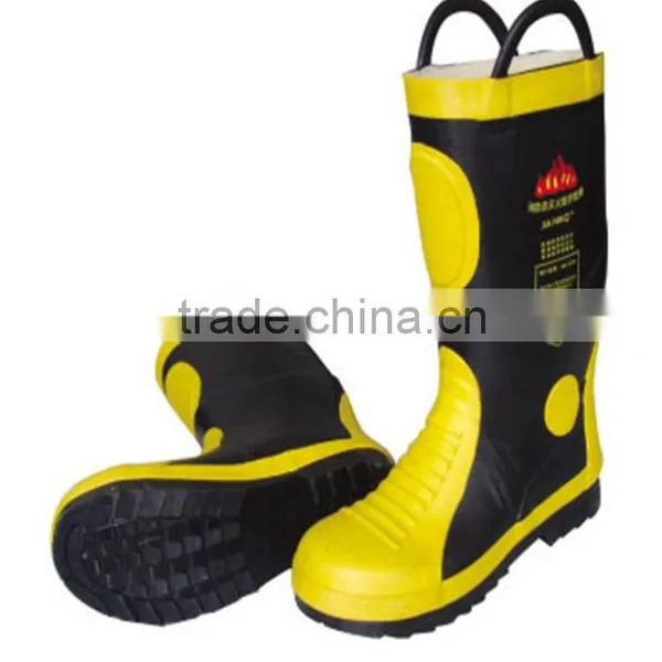 Comfortable Fireman's Rubber Boots for Hot Sale photo-2